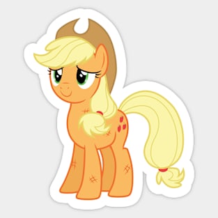 Applejack worked hard Sticker